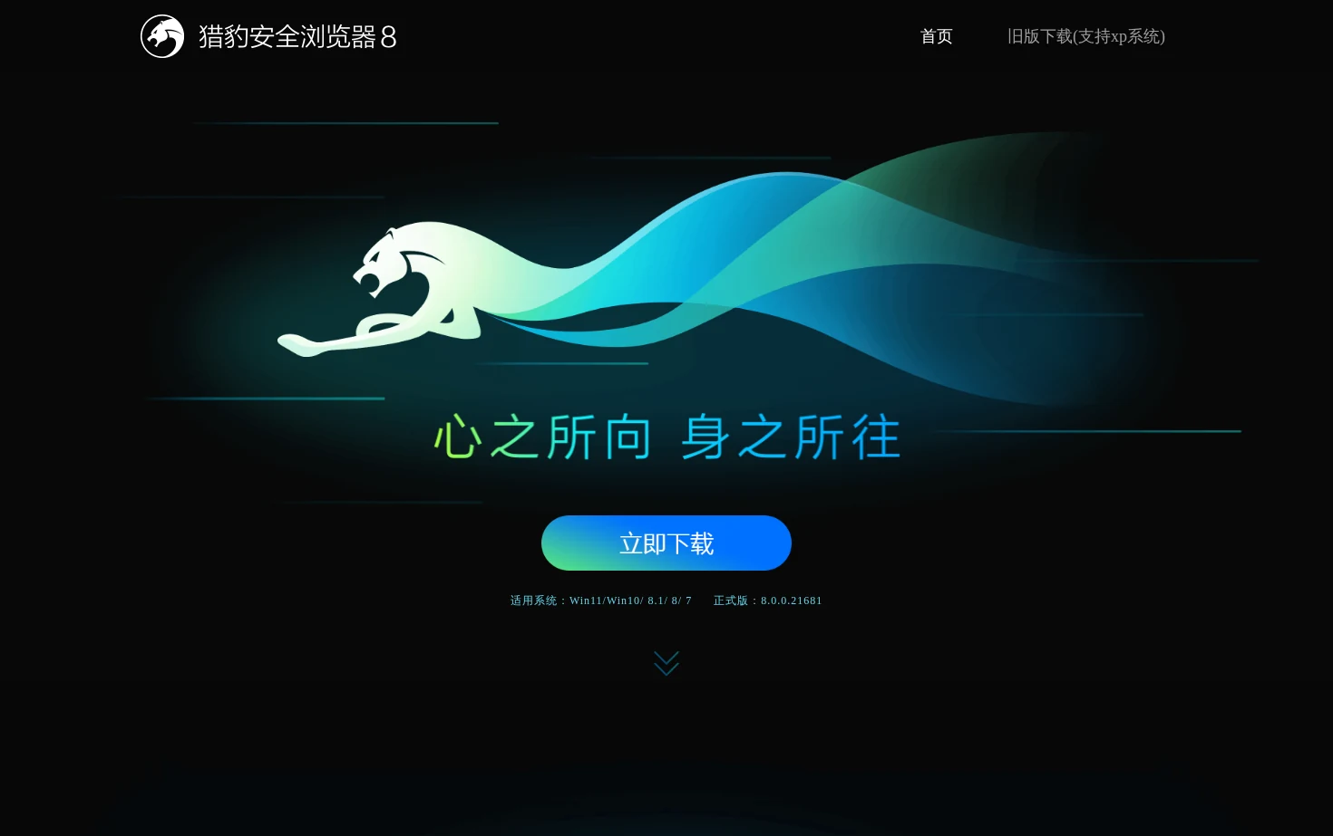 猎豹浏览器 页面快照